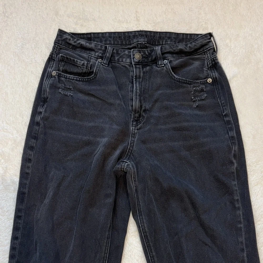 American Eagle Mom Straight Jean Size 8 Long